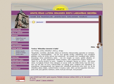 Gratis Rīgas Lutera draudzes ārstu labdarības biedrība, 